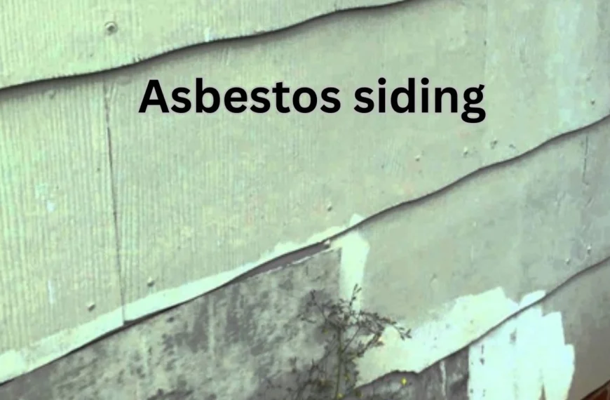 Asbestos siding