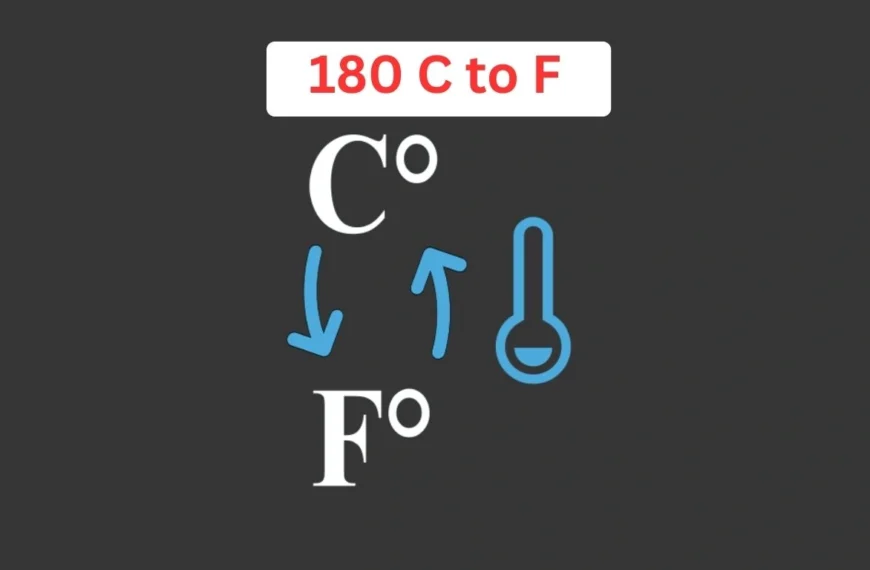 180 C to F