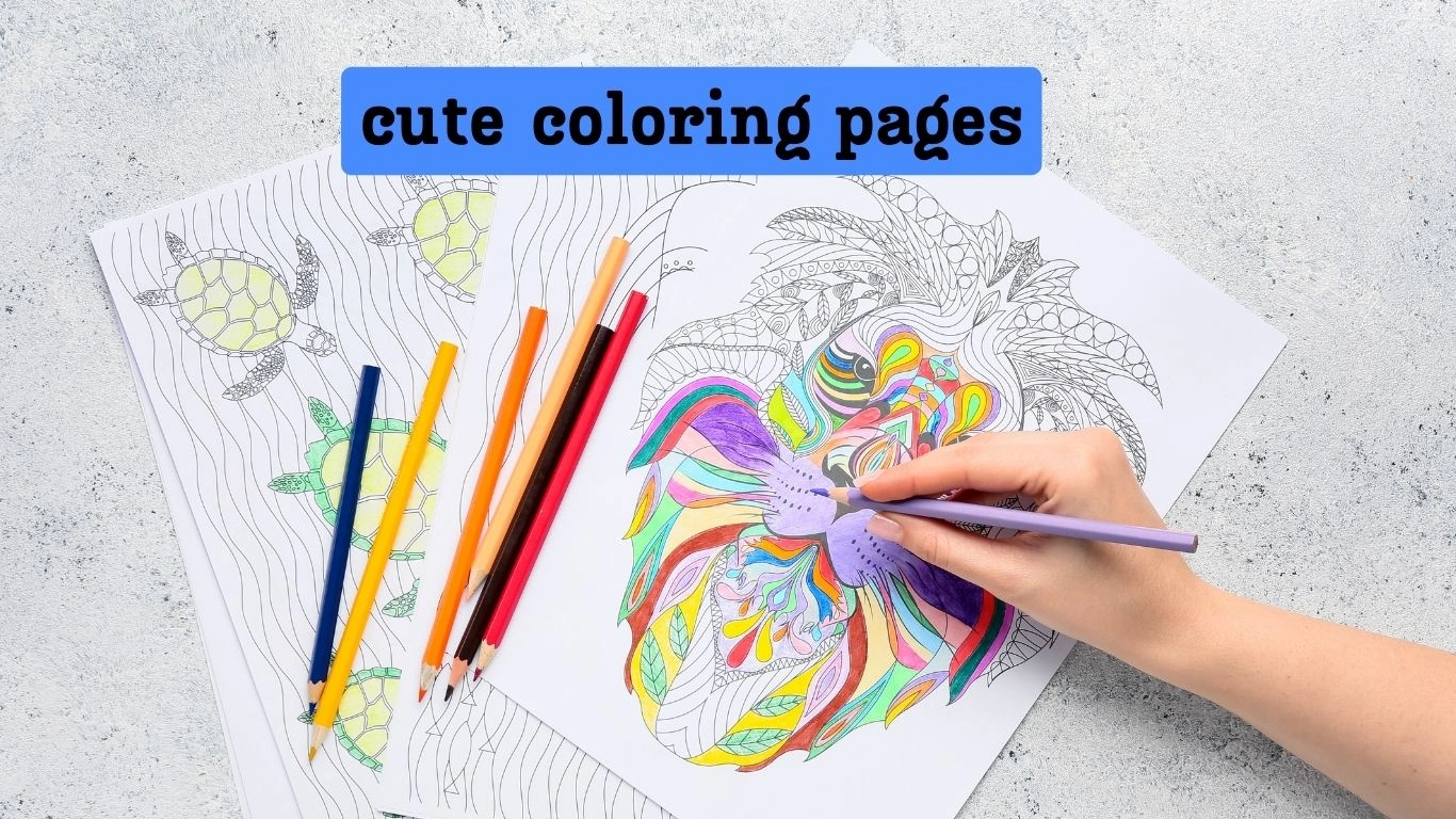 cute coloring pages