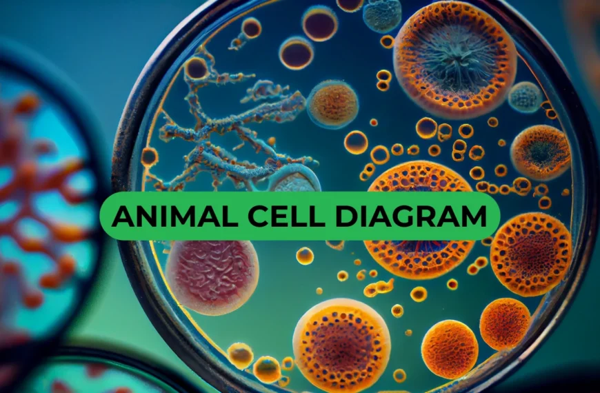 animal cell diagram