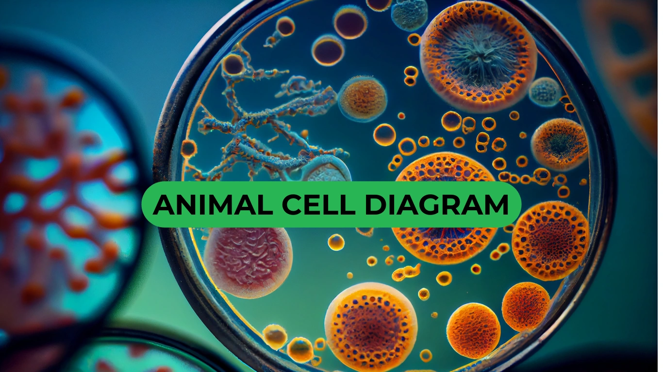 animal cell diagram