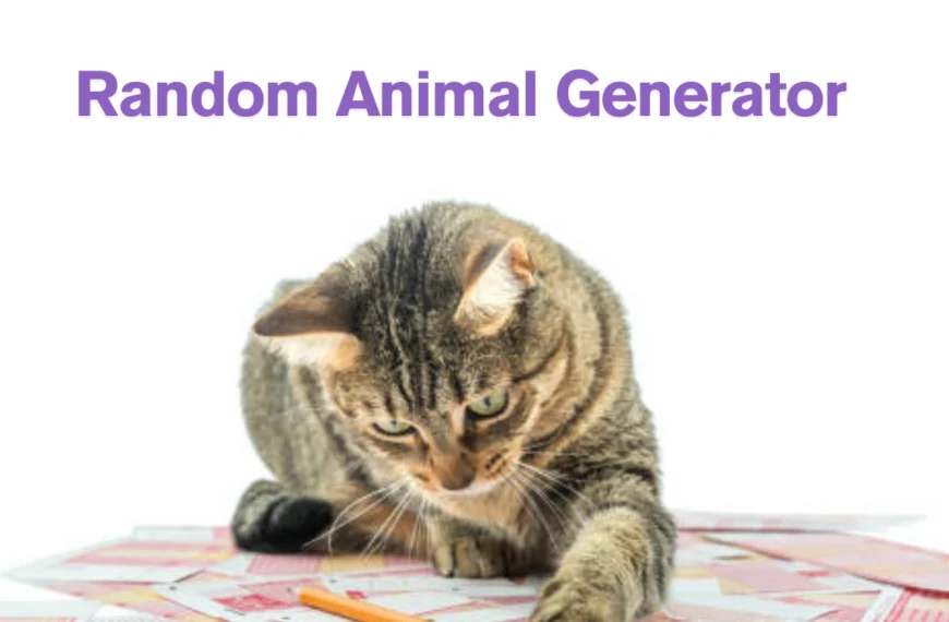 Cat revealed by random animal generator, showcasing the tool’s surprise and charm in every click.