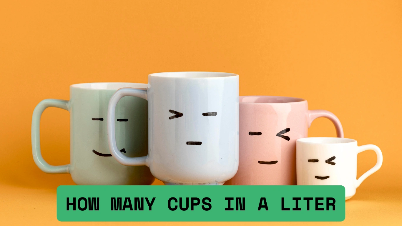 How Many Cups in a Liter