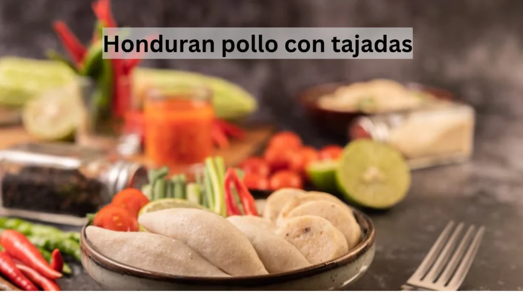 Honduran pollo con tajadas