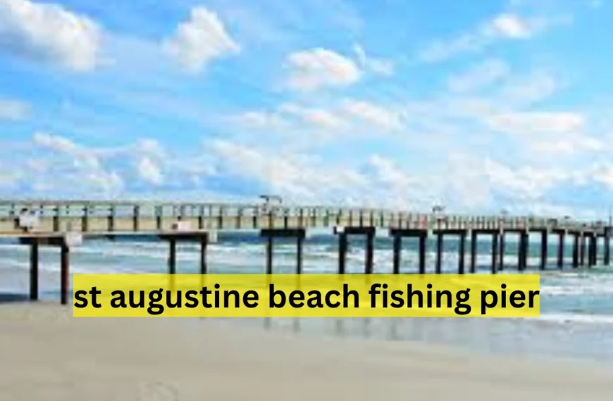 st augustine beach fishing pier