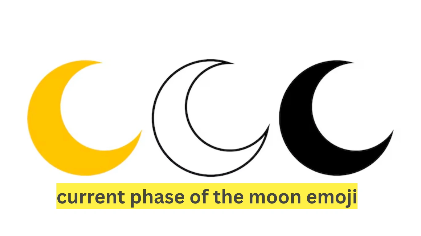 current phase of the moon emoji