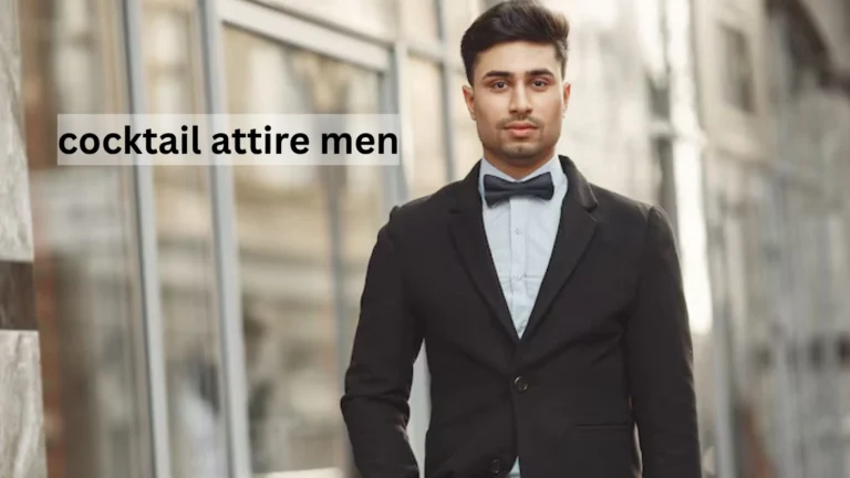 cocktail attire men