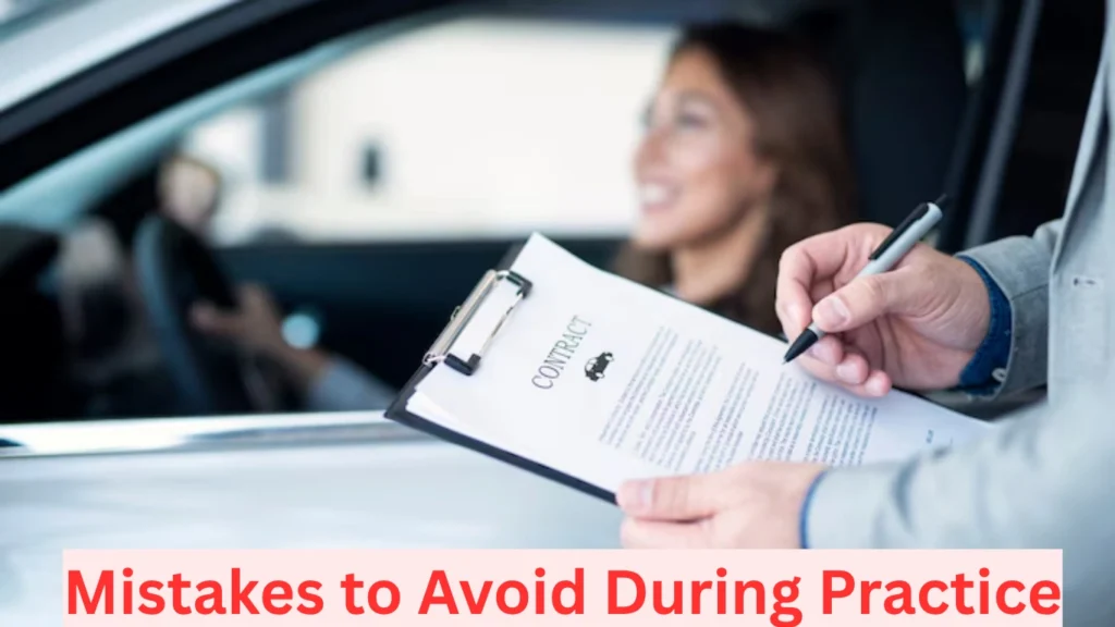 Mistakes to Avoid During Practice
