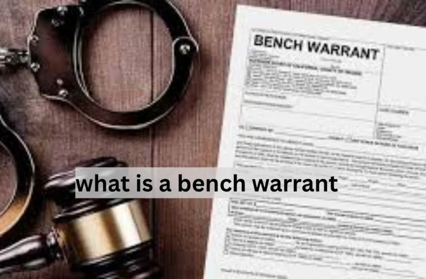 what is a bench warrant