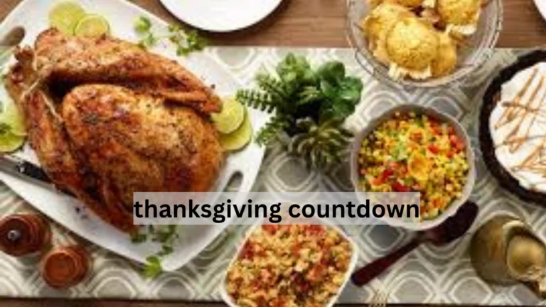 thanksgiving countdown