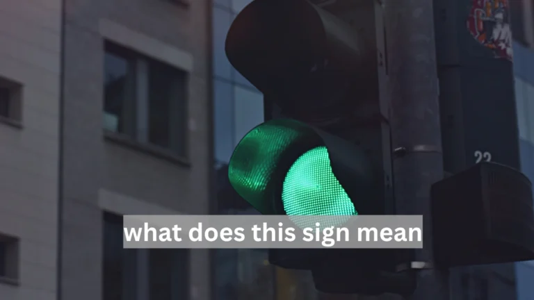 what does this sign mean