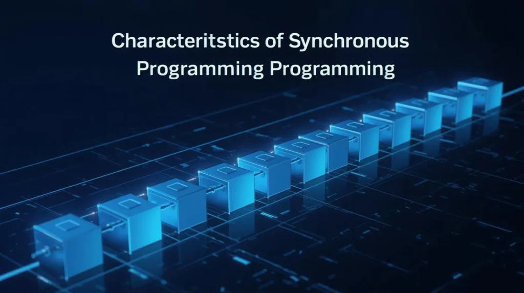 Characteristics of Synchronous Programming