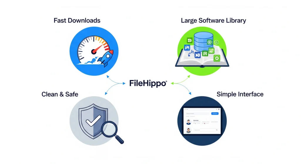 Core Features & Benefits of FileHippo