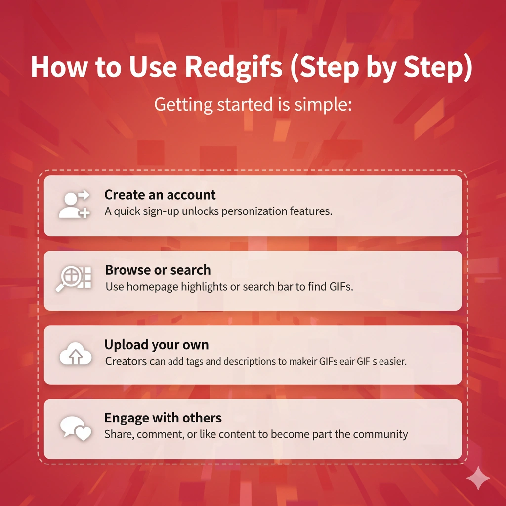 How to Use Redgifs (Step by Step)