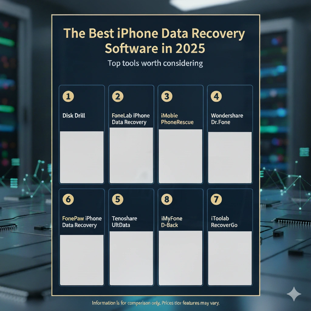 The Best iPhone Data Recovery Software in 2025