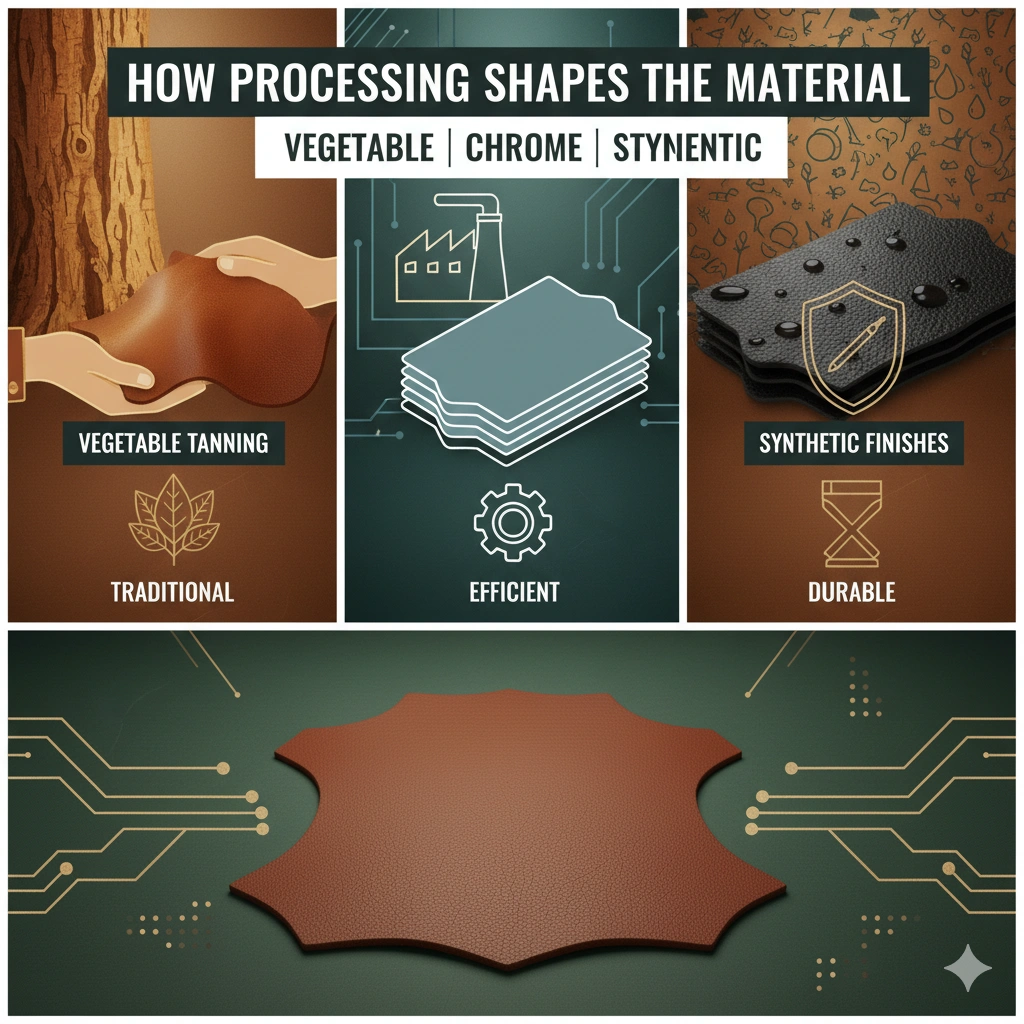 How Processing Shapes the Material