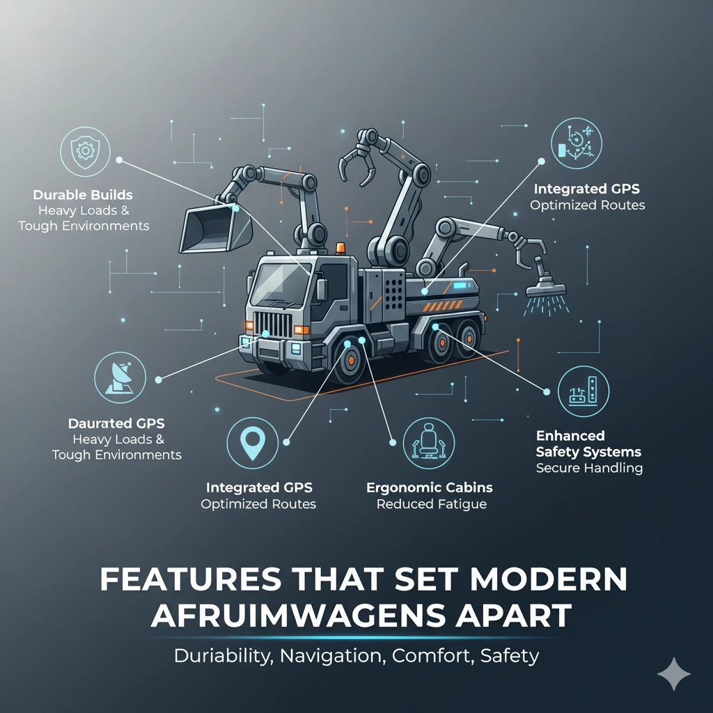 Features That Set Modern Afruimwagens Apart