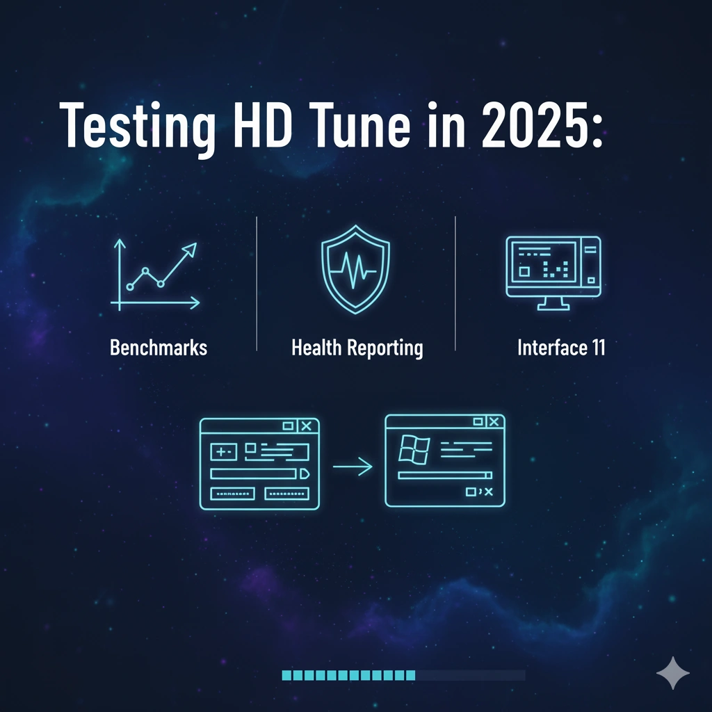 Testing HD Tune software