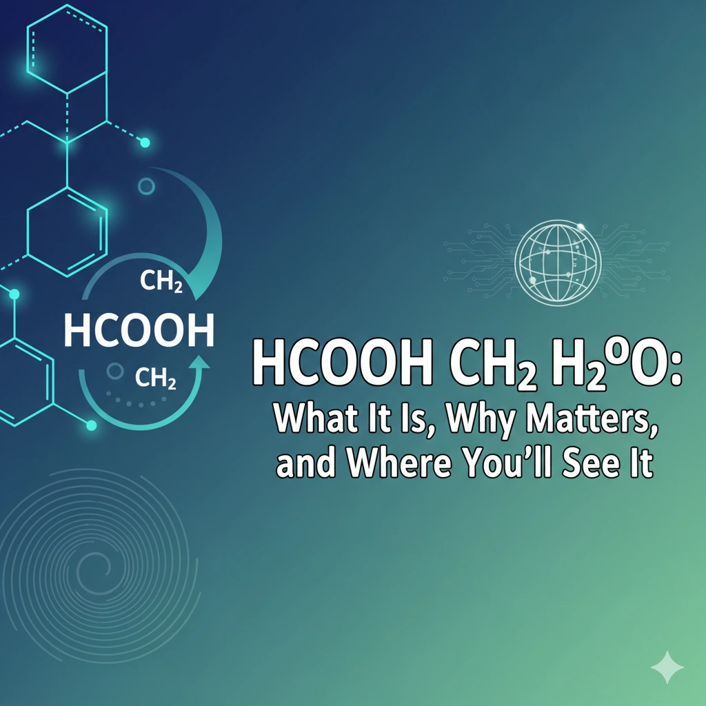 HCOOH CH2 H2O