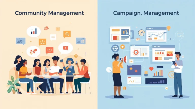 Community Management vs Campaign Management