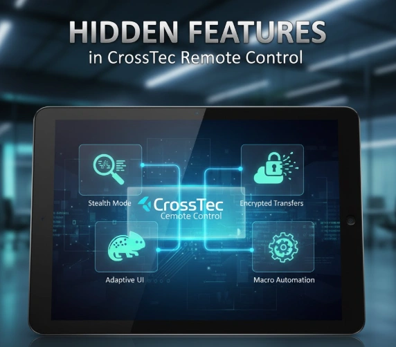 Crosstec Software Hidden Features CrossTec Remote Control