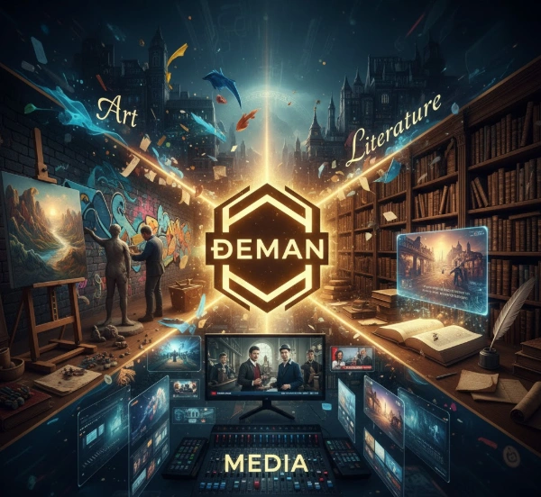 Đeman in Art, Literature, and Media