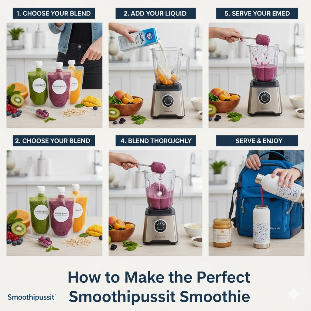 How to Make the Perfect Smoothiepussit Smoothie