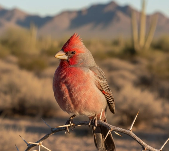 Pyrrhuloxia (Desert Cardinal)