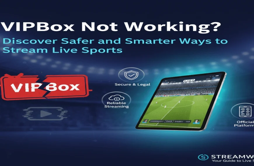 VIPBox Not Working? Discover Safer and Smarter Ways…