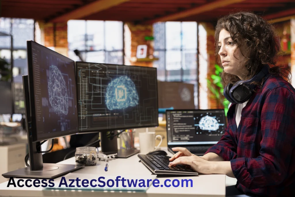AztecSoftware.com dashboard showing productivity tools