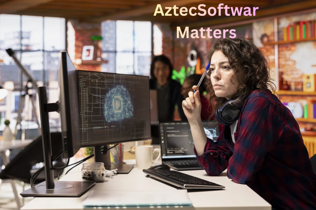 AztecSoftware.com dashboard showing productivity tools