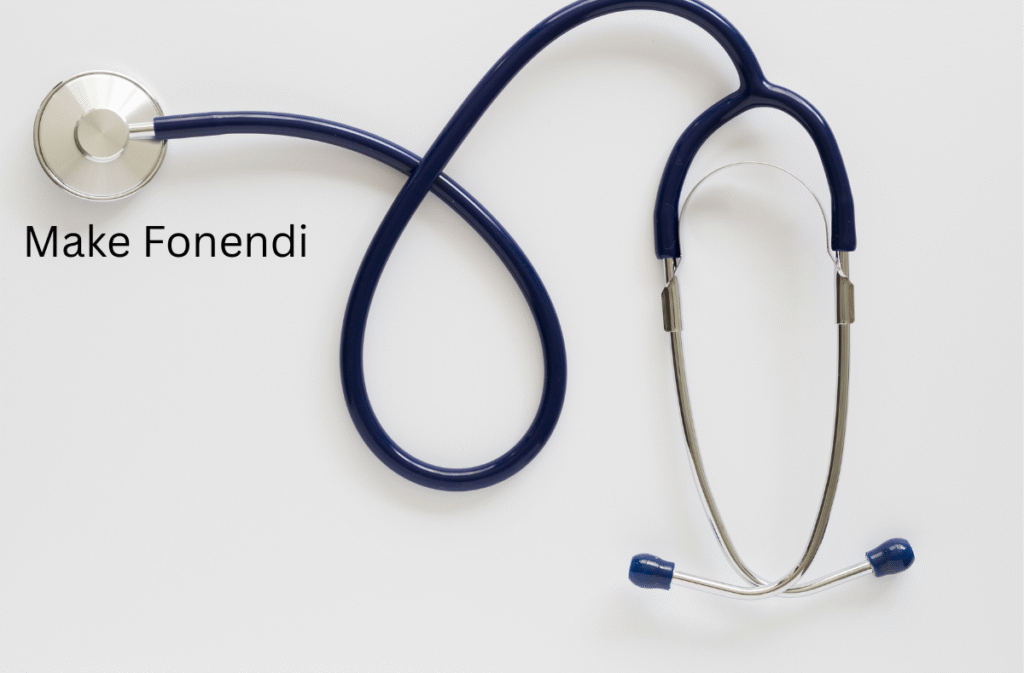 Doctor using modern stethoscopes