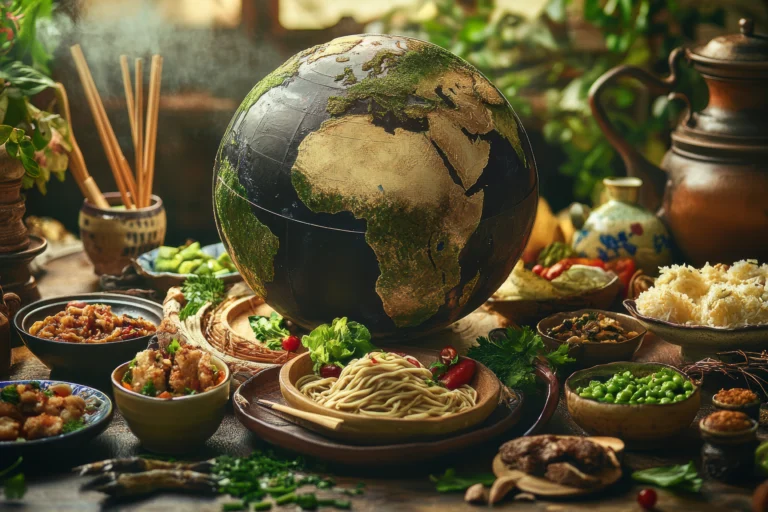 Culinary origins of traditional dishes