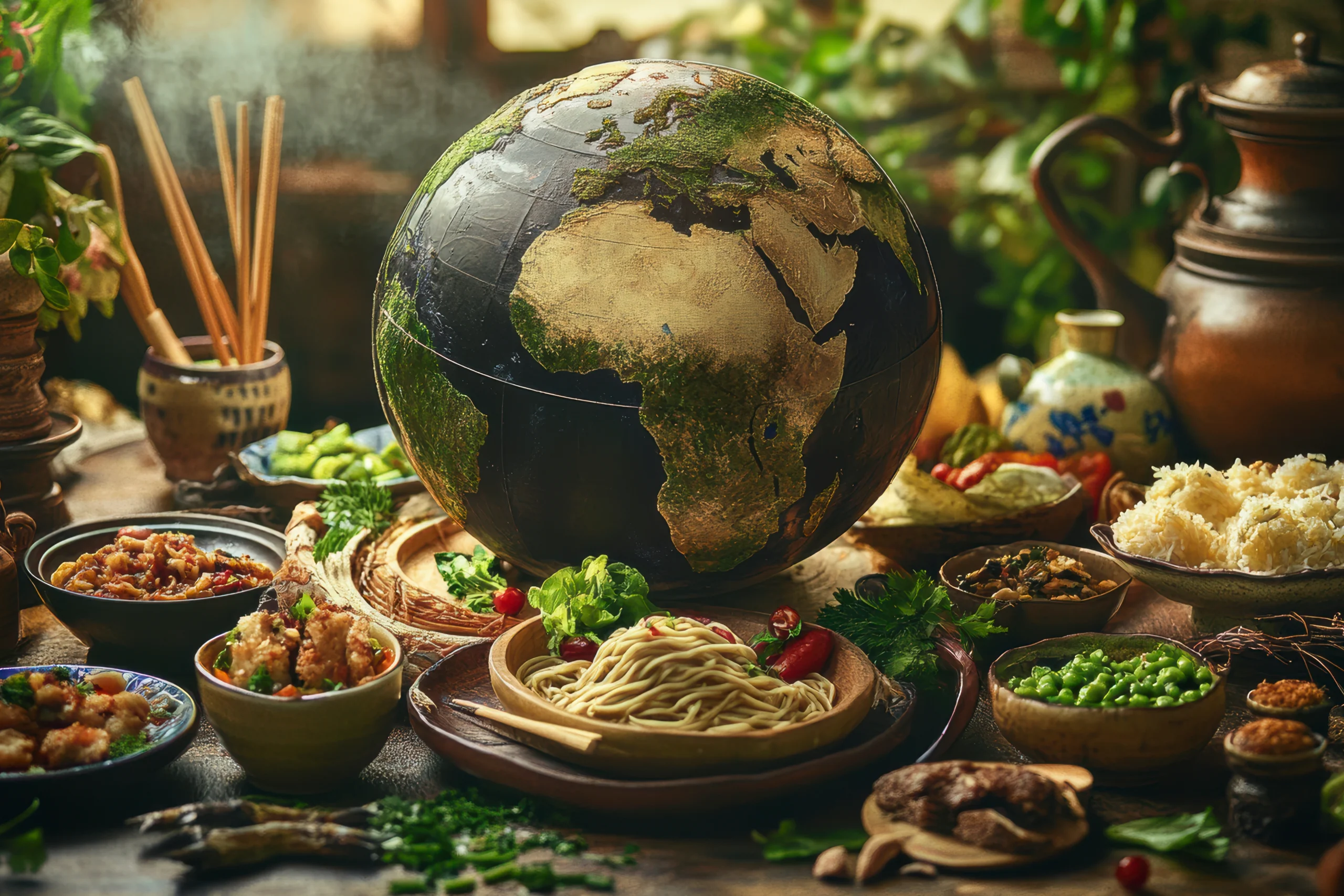 Culinary origins of traditional dishes